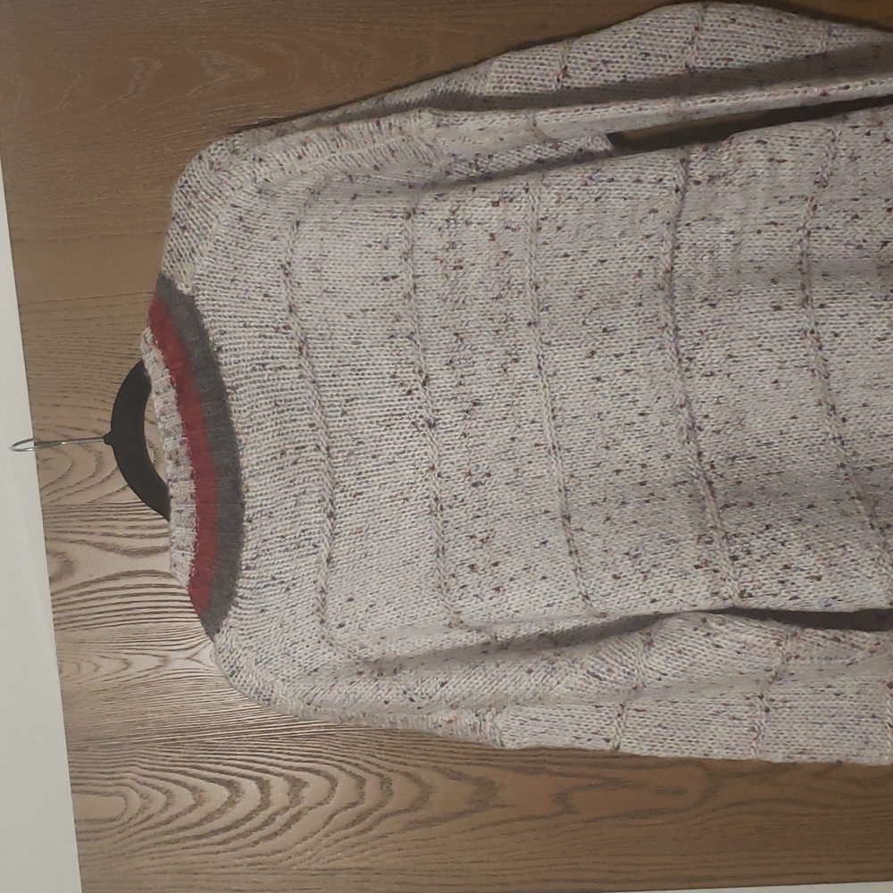 💕 New oversized boutique confetti Ivory V neck sweater - Picture 17 of 17